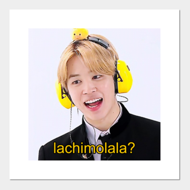 BTS JIMIN CARBONARA LACHIMOLALA LARGEMORARA - Bts - Posters and Art